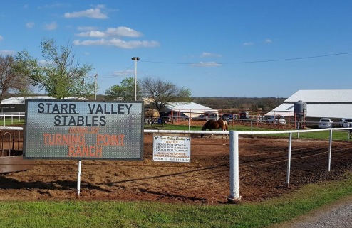 Starr Valley Sign